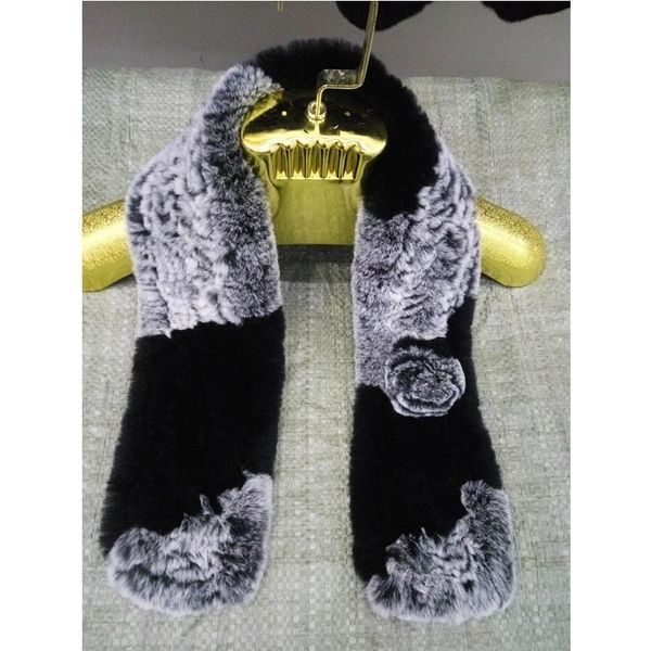 scarves women winter warm real rex fur scarf lady russian knit floral muffler s17, Blue;gray
scarves women winter warm real rex fur scarf lady russian knit floral muffler s17, Blue;gray
