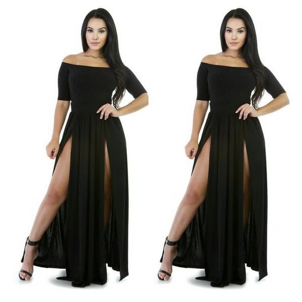 party night dress women sequin prom gold bridesmaid v neck long elegant summer dress strapless high split long #j4s, Black;gray
party night dress women sequin prom gold bridesmaid v neck long elegant summer dress strapless high split long #j4s, Black;gray