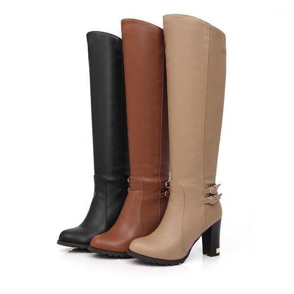 boots goxpacer knee high casual women heel square buckle round toe female fashion shoes plus size arrival1, Black
boots goxpacer knee high casual women heel square buckle round toe female fashion shoes plus size arrival1, Black