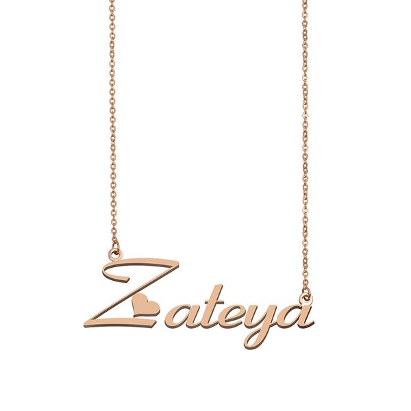Zateya Name Necklace Custom Nameplate Pendant for Women Girls Birthday Gift Kids Best Friends Jewelry 18k Gold Plated Stainless Steel, Silver
Zateya Name Necklace Custom Nameplate Pendant for Women Girls Birthday Gift Kids Best Friends Jewelry 18k Gold Plated Stainless Steel, Silver