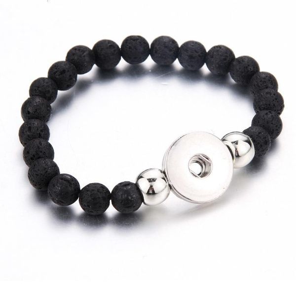 new 6 colors elasticity volcanic stone bead bracelet fit 18mm snap jewelry women lava stone ban bbyvty, Golden;silver
new 6 colors elasticity volcanic stone bead bracelet fit 18mm snap jewelry women lava stone ban bbyvty, Golden;silver
