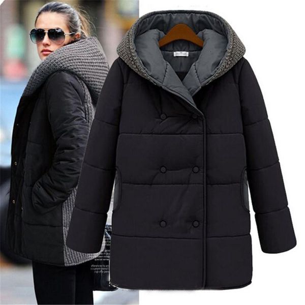 110кг одежда 2019 зимняя европа стиль parka женщин куртки вниз хлопка с длинным пальто тонкий с капюшоном плюс размер 4xl пальто outwear m26, Black
110кг одежда 2019 зимняя европа стиль parka женщин куртки вниз хлопка с длинным пальто тонкий с капюшоном плюс размер 4xl пальто outwear m26, Black