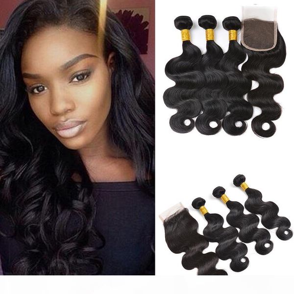 9a human hair bundles with lace closure brazilian virgin hair 3 bundles with closure and baby hair body wave with closure, Black;brown
9a human hair bundles with lace closure brazilian virgin hair 3 bundles with closure and baby hair body wave with closure, Black;brown