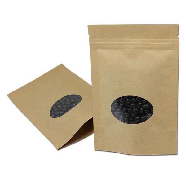50pcs stand up round window kraft paper zip lock packaging bag resealable tea nuts grocery retails zipper storage packing bags h bbynao
50pcs stand up round window kraft paper zip lock packaging bag resealable tea nuts grocery retails zipper storage packing bags h bbynao