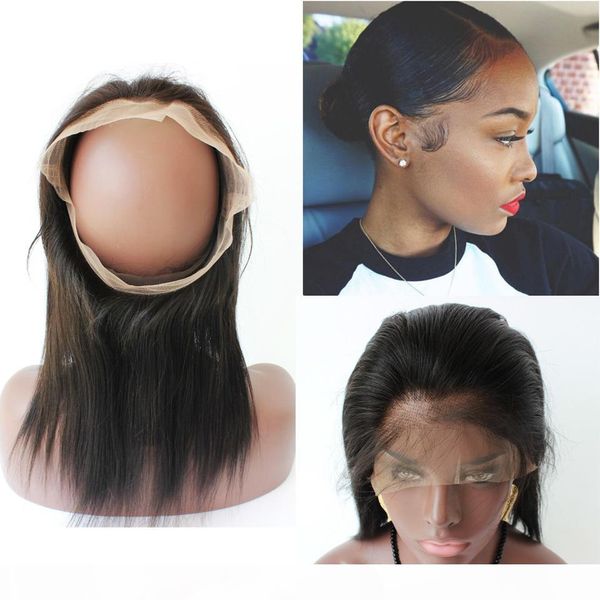 new malysian hair 22.5"x4"x2" lace frontal closure straight human hair 360 lace band frontal closure pre plucked, Black
new malysian hair 22.5"x4"x2" lace frontal closure straight human hair 360 lace band frontal closure pre plucked, Black