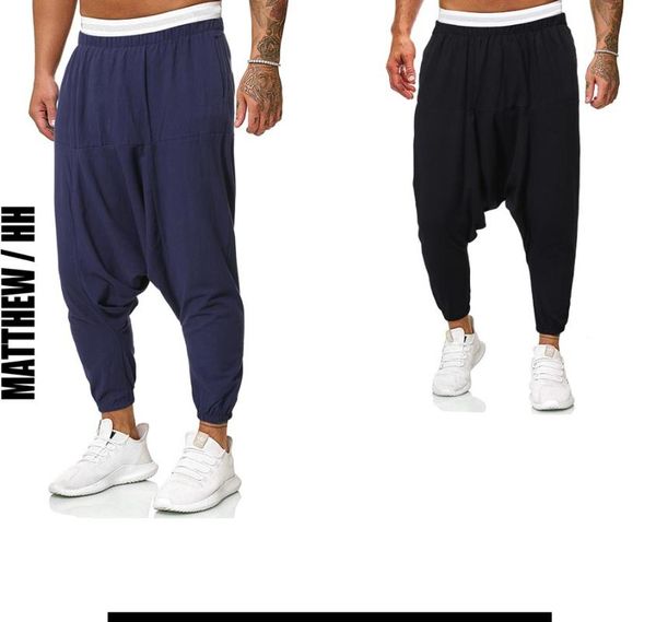2020 men loose harem pants wide leg trousers loose cotton linen streetwear pants male hip hop joggers trousers x014, Black
2020 men loose harem pants wide leg trousers loose cotton linen streetwear pants male hip hop joggers trousers x014, Black