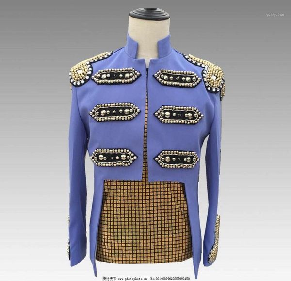 unique design male rhinestone rivet bead purple large size suits chorus performance costumes fashion men's party banquet blazer1, White;black
unique design male rhinestone rivet bead purple large size suits chorus performance costumes fashion men's party banquet blazer1, White;black