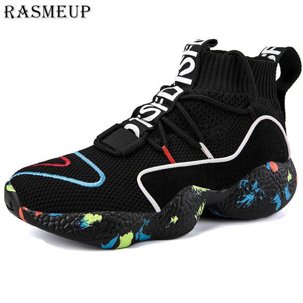 rasmeup plus size 47 women's sock sneakers knit breathable women men shoes 2019 fashion woman chunky trainers lady black white c1103
rasmeup plus size 47 women's sock sneakers knit breathable women men shoes 2019 fashion woman chunky trainers lady black white c1103