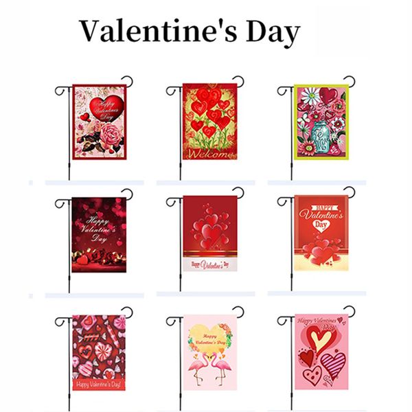 customized valentine's day garden flag 30*45cm polyester rectangular holiday decoration flags outdoor flying decor logo print vt1857
customized valentine's day garden flag 30*45cm polyester rectangular holiday decoration flags outdoor flying decor logo print vt1857