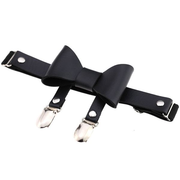 women punk heart pu leather garter belt harajuku butterfly tight suspender strap leg harness bondage belts, Black;white
women punk heart pu leather garter belt harajuku butterfly tight suspender strap leg harness bondage belts, Black;white