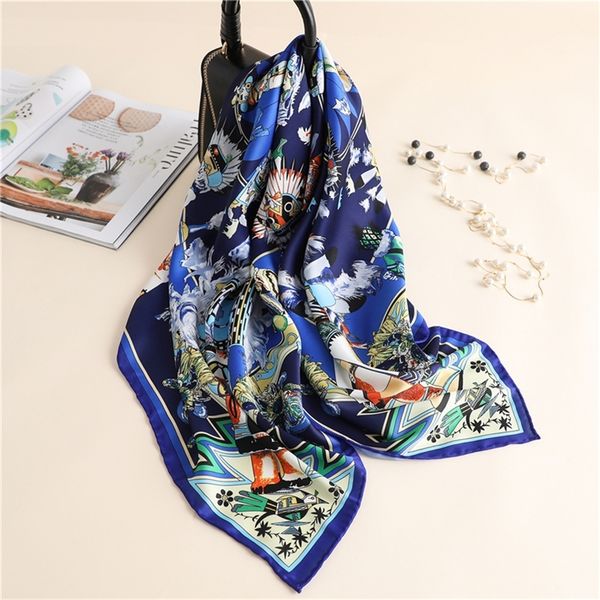 twill women silk scarf design printing neck scarves lady foulard hijab headband neckerchief bandana shawl wrap pashmina y201007, Blue;gray
twill women silk scarf design printing neck scarves lady foulard hijab headband neckerchief bandana shawl wrap pashmina y201007, Blue;gray