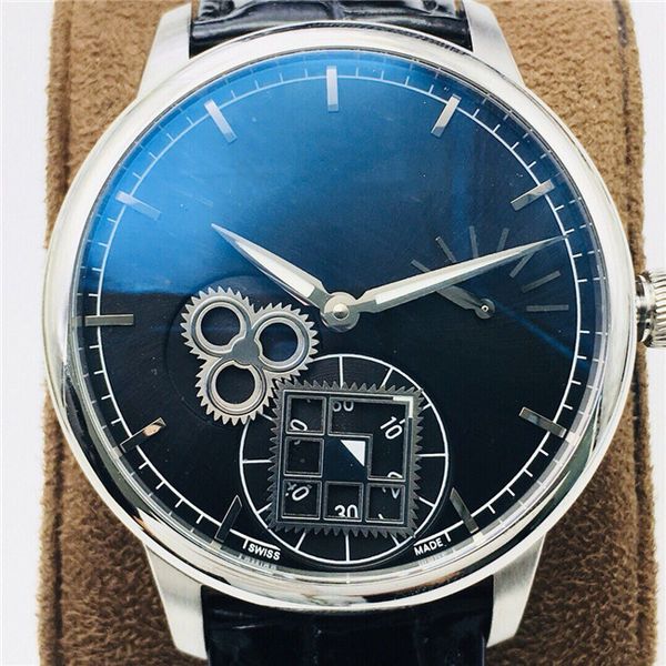 am produced swiss automatic mechanism core hollowed-out weight system stainless steel case ruby mirror crocodile belt men's waterproof, Slivery;brown
am produced swiss automatic mechanism core hollowed-out weight system stainless steel case ruby mirror crocodile belt men's waterproof, Slivery;brown