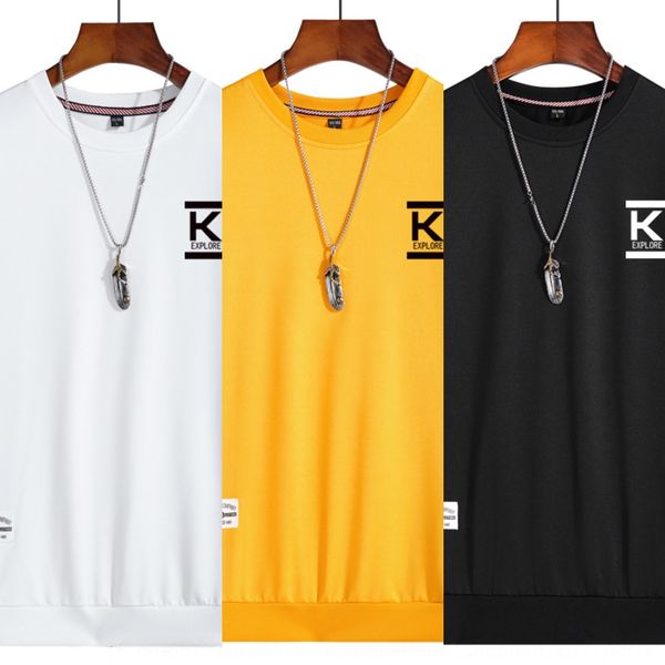 2020 sportswear autumn new cotton-like round neck fashionable printed long sleeve sweater men's sweatshirt student versatile sweater fa, Black
2020 sportswear autumn new cotton-like round neck fashionable printed long sleeve sweater men's sweatshirt student versatile sweater fa, Black