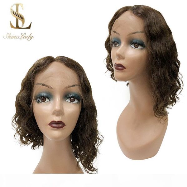 shinelady brazilian water wave human hair wig 150 density remy hair 14 inch 1b 2# part lace wigs short curly wigs for women, Black;brown
shinelady brazilian water wave human hair wig 150 density remy hair 14 inch 1b 2# part lace wigs short curly wigs for women, Black;brown