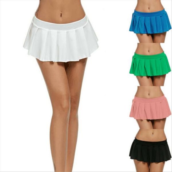 shirts womens pleated mini skirt schoolgirl micro cosplay club costume solid color mini skirts faldas mujer moda 2020, Black
shirts womens pleated mini skirt schoolgirl micro cosplay club costume solid color mini skirts faldas mujer moda 2020, Black