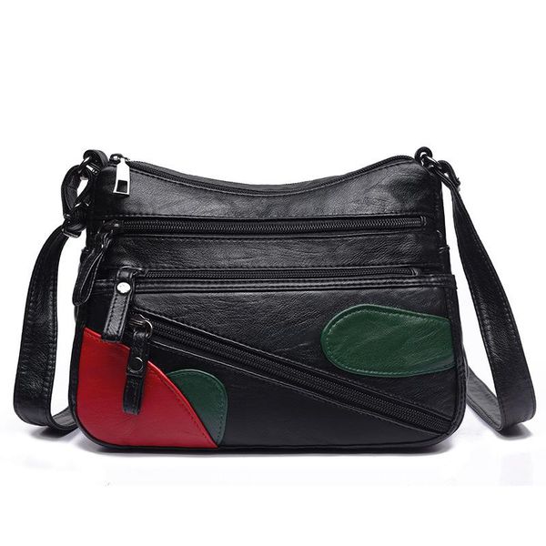 women messenger bag ladies shoulder crossbody bag female retro contrast color soft pu leather handbag flap purse bolsa 
women messenger bag ladies shoulder crossbody bag female retro contrast color soft pu leather handbag flap purse bolsa