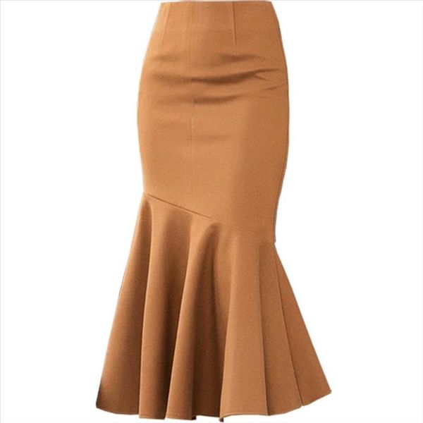 women skirt 2021 women ruffles woolen skirt clothing fashion elegang office work package hip mermaid trumpet, Black
women skirt 2021 women ruffles woolen skirt clothing fashion elegang office work package hip mermaid trumpet, Black
