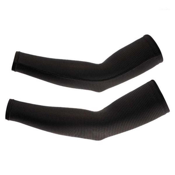 elbow & knee pads 1pair cycling fashion cover ice silk running elastic outdoor sports hiking uv protection arm sleeve summer cooling non sli, Black;gray 
elbow & knee pads 1pair cycling fashion cover ice silk running elastic outdoor sports hiking uv protection arm sleeve summer cooling non sli, Black;gray