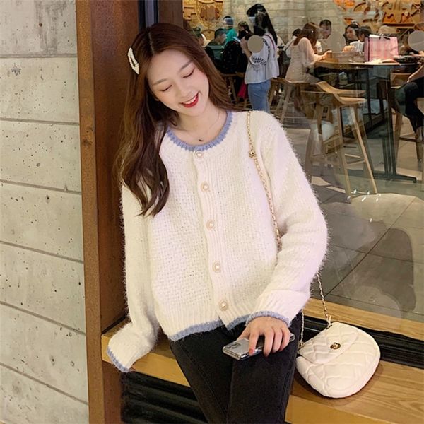 ut3bi south korea pearlpearlpearl pearlchic early temperament new color littl loose versatile knitting cardigan women pearl button spring co, White;black
ut3bi south korea pearlpearlpearl pearlchic early temperament new color littl loose versatile knitting cardigan women pearl button spring co, White;black