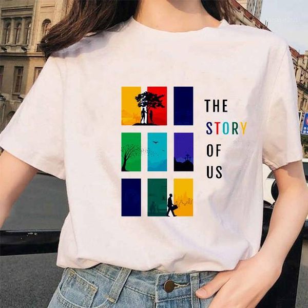 women's t-shirt this is us the story of print letter tshirt women 2021 summer kawaii harajuku t shirt love family shirts female tee1, White
women's t-shirt this is us the story of print letter tshirt women 2021 summer kawaii harajuku t shirt love family shirts female tee1, White
