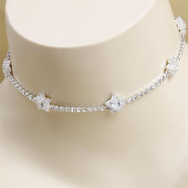 stonefans new crystal flower choker necklace for women jewellery simple gold statement rhinestone choker collar tennis chain, Golden;silver
stonefans new crystal flower choker necklace for women jewellery simple gold statement rhinestone choker collar tennis chain, Golden;silver
