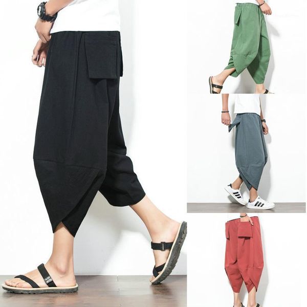 men's pants m-4xl summer simple style men plus size trousers breathable mens loose solid color males casual harem-pants all match 20211, Black
men's pants m-4xl summer simple style men plus size trousers breathable mens loose solid color males casual harem-pants all match 20211, Black