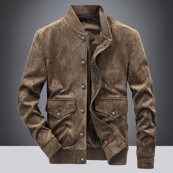 autumn men vintage coat mens bomber jackets male suede leather jacket flight coats motorcycle outfit, Black;brown
autumn men vintage coat mens bomber jackets male suede leather jacket flight coats motorcycle outfit, Black;brown
