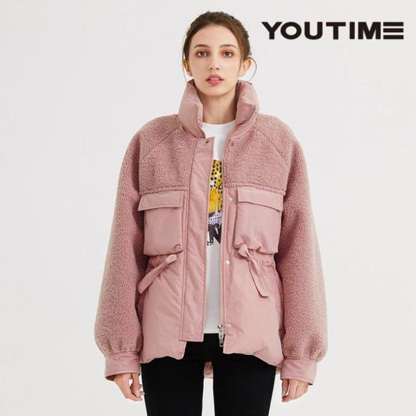 winter new warm down coats female original design grain velvet stitching was thin stand collar drawstring jacket f78, Black
winter new warm down coats female original design grain velvet stitching was thin stand collar drawstring jacket f78, Black