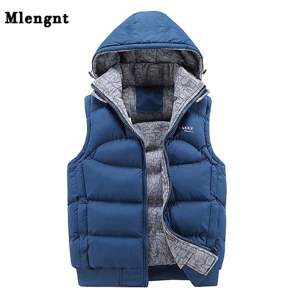 fashion sleeveless jacket men thickening 100% cotton vest hat hooded warm vest winter waistcoat men casual windbreaker 201104, Black;white
fashion sleeveless jacket men thickening 100% cotton vest hat hooded warm vest winter waistcoat men casual windbreaker 201104, Black;white