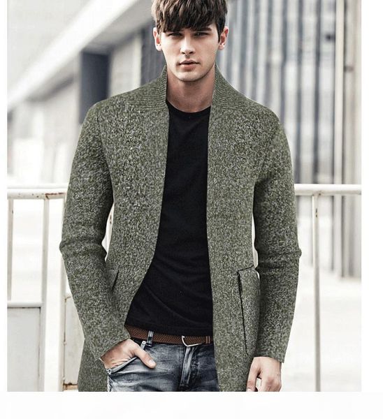 mens winter coat fashion natural color cardigan wool coat casual v-neck long sweater coat men s clothing, Black
mens winter coat fashion natural color cardigan wool coat casual v-neck long sweater coat men s clothing, Black