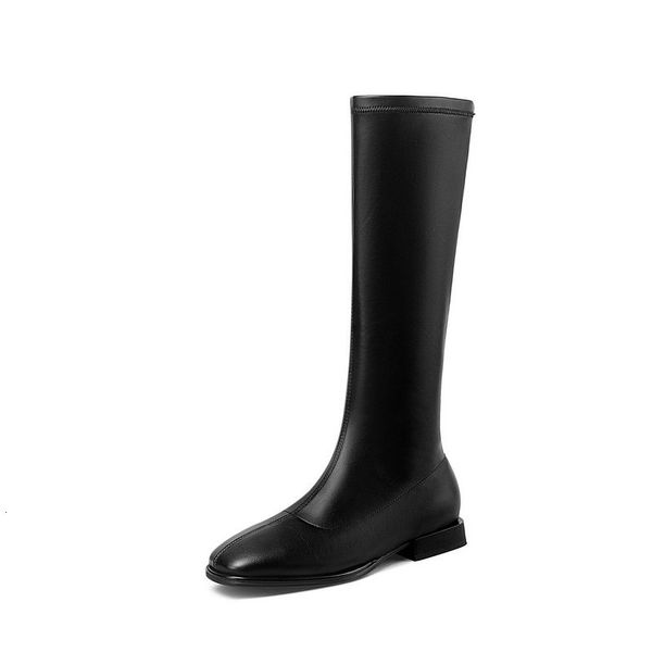2021 new fashion knee high boots autumn winter square toe low heels women party working shoes woman d3hk, Black
2021 new fashion knee high boots autumn winter square toe low heels women party working shoes woman d3hk, Black