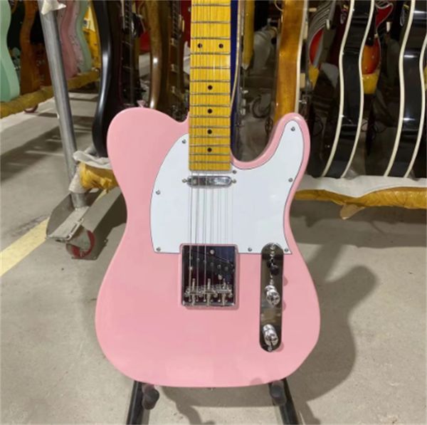 tele electric guitar maple fingerboard pink color chrome hardware guitars guitarra
tele electric guitar maple fingerboard pink color chrome hardware guitars guitarra