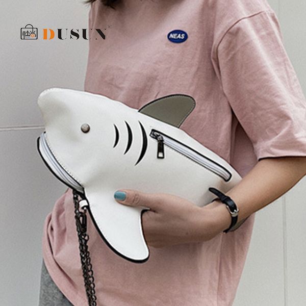 fashion shark shaped chains crossbody bag for women school bag funny pu leather cartoon shoulder bags lady handbag brands sac c1223
fashion shark shaped chains crossbody bag for women school bag funny pu leather cartoon shoulder bags lady handbag brands sac c1223