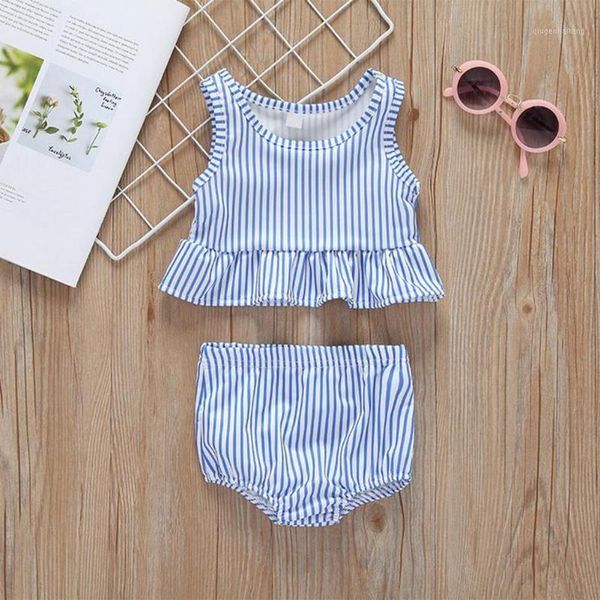 children swimwear girls swimsuit kids girls beach wear 2pcs sets striped ruffled bathing suit bikini set biquini infantil1, White
children swimwear girls swimsuit kids girls beach wear 2pcs sets striped ruffled bathing suit bikini set biquini infantil1, White