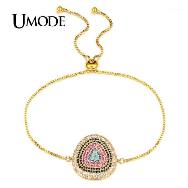 umode new vintage charm colorful cz crystal ladies bracelets for women valentine's day gift for girls pulseira masculina aub01151, Black
umode new vintage charm colorful cz crystal ladies bracelets for women valentine's day gift for girls pulseira masculina aub01151, Black