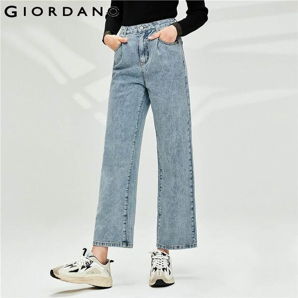 giordano women jeans straight wide leg washed jeans zip button closure soft casual pantalon jean femme 96410607, Blue
giordano women jeans straight wide leg washed jeans zip button closure soft casual pantalon jean femme 96410607, Blue