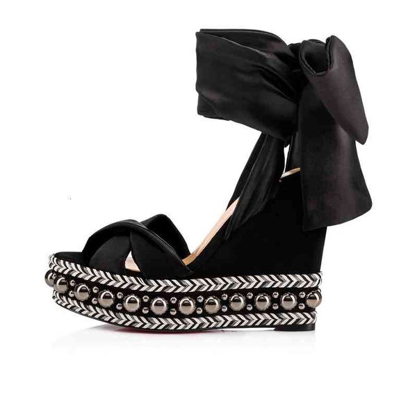 ladies wholesale brand-summer red bottom wedges & sandals levantinana women's pumps ankle strap evening wedding dress with box, Black
ladies wholesale brand-summer red bottom wedges & sandals levantinana women's pumps ankle strap evening wedding dress with box, Black