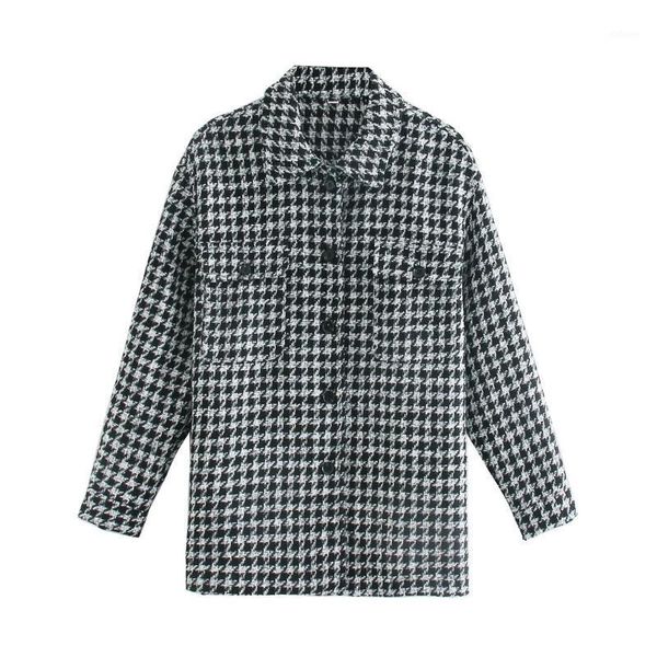 fashion women houndstooth frayed tweed jacket coat vintage pockets long sleeve jackets for women new female outerwear chic 1, Black;brown
fashion women houndstooth frayed tweed jacket coat vintage pockets long sleeve jackets for women new female outerwear chic 1, Black;brown