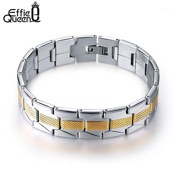 effie queen promotion black chain link men's bracelets stainless steel 16mm width bracelet wholesale dib071
effie queen promotion black chain link men's bracelets stainless steel 16mm width bracelet wholesale dib071
