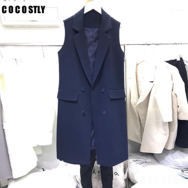 2019 women vest long pockets turn-down collar double breasted sleeveless blazer office lady vest jackets plus size 4xl1, Black;white
2019 women vest long pockets turn-down collar double breasted sleeveless blazer office lady vest jackets plus size 4xl1, Black;white