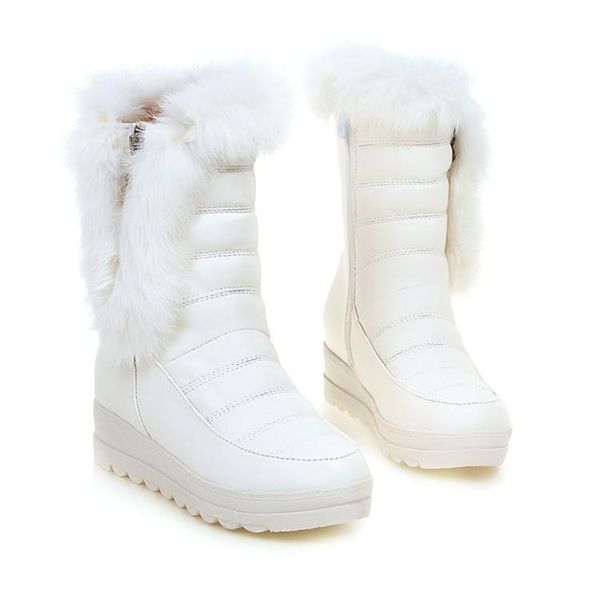 2020 women shoes classic women winter boots plush villi middle tube snow boots female warm waterproof botas female snow, Black
2020 women shoes classic women winter boots plush villi middle tube snow boots female warm waterproof botas female snow, Black