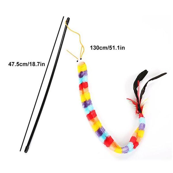 pet toy cat teaser wand interactive cock shape fake feather cat teaser toy pet play toy cat interactive jlldbw
pet toy cat teaser wand interactive cock shape fake feather cat teaser toy pet play toy cat interactive jlldbw