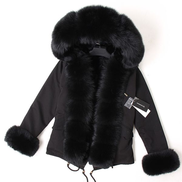maomaokong black fox fur collar winter coat women jacket natural fur bunny lined jacket coats 201027
maomaokong black fox fur collar winter coat women jacket natural fur bunny lined jacket coats 201027