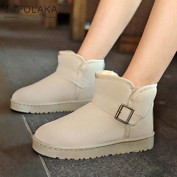 lapolaka new design platform non-slip ankle boots woman shoes slip on warm winter comfy ins dropship shoes ladies boots, Black
lapolaka new design platform non-slip ankle boots woman shoes slip on warm winter comfy ins dropship shoes ladies boots, Black