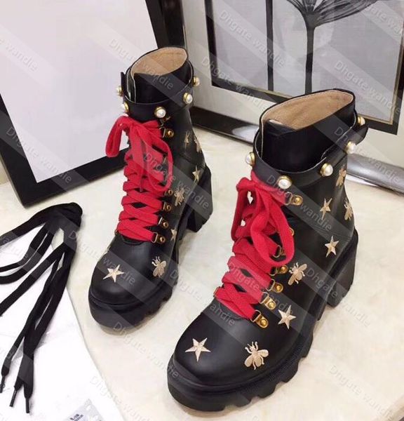 new arrival women boots luxury designer thick heel desert platform boot bee star genuine leather winter shoe size 35-41 martin boots 11, Black
new arrival women boots luxury designer thick heel desert platform boot bee star genuine leather winter shoe size 35-41 martin boots 11, Black