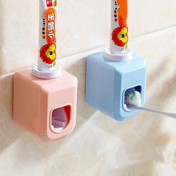 practical automatic auto toothpaste dispenser squeezer with stickers bathroom products1
practical automatic auto toothpaste dispenser squeezer with stickers bathroom products1