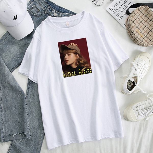 summer new loose round neck coat short sleeve t-shirt women's korean printed t-shirt cotton women zqztv, White
summer new loose round neck coat short sleeve t-shirt women's korean printed t-shirt cotton women zqztv, White