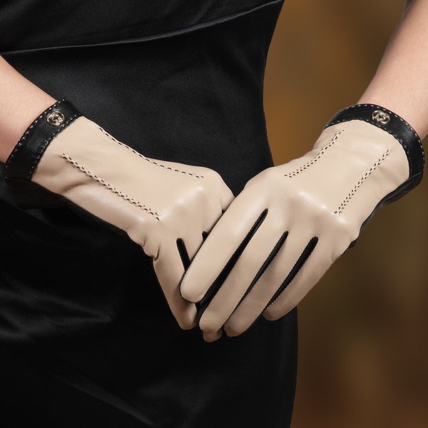 new listing women genuine leather touchscreen gloves fashion five finger sheepskin glove with warm velvet lining ladies l169nc2 201104, Blue;gray
new listing women genuine leather touchscreen gloves fashion five finger sheepskin glove with warm velvet lining ladies l169nc2 201104, Blue;gray