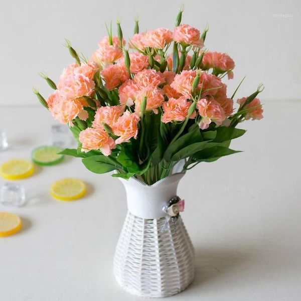 decorative flowers & wreaths 10 heads 1 bouquet artificial carnations silk fake mother's day diy house decoration1
decorative flowers & wreaths 10 heads 1 bouquet artificial carnations silk fake mother's day diy house decoration1