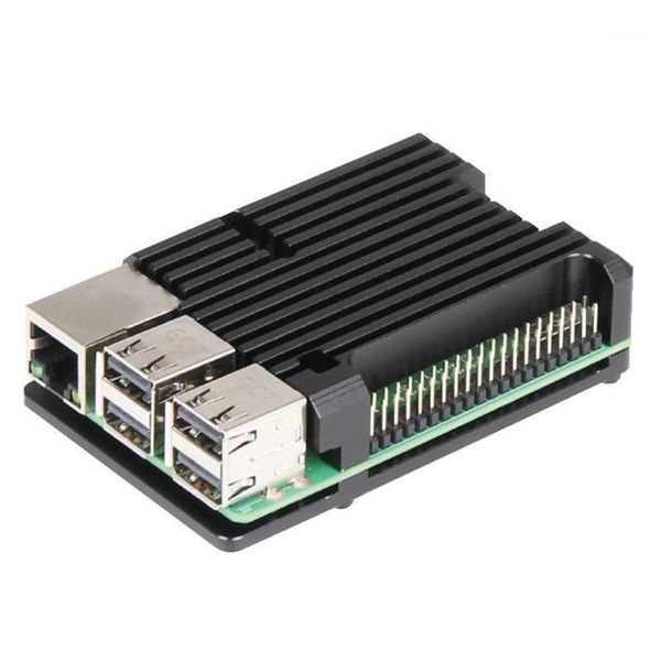 home use durable straight office cooling shell smooth box aluminum alloy radiator protection case for raspberry pi 3b+ 3b1
home use durable straight office cooling shell smooth box aluminum alloy radiator protection case for raspberry pi 3b+ 3b1